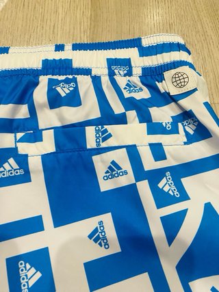 Bañador Adidas Azul y Blanco T 13/14 Nuevo a Estre