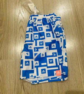 Bañador Adidas Azul y Blanco T 13/14 Nuevo a Estre