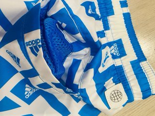 Bañador Adidas Azul y Blanco T 13/14 Nuevo a Estre