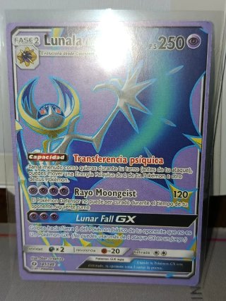 Carta Pokémon Lunala GX 141/149