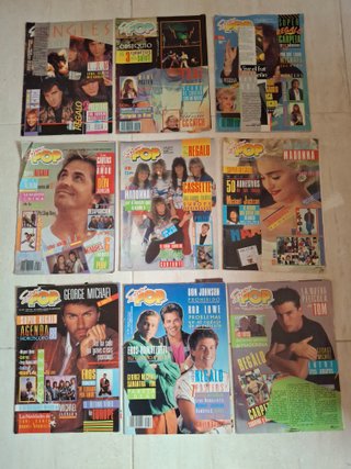 Revistas Superpop años 80