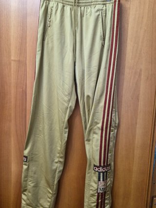 Pantaloni Tuta Adidas Vintage Oro