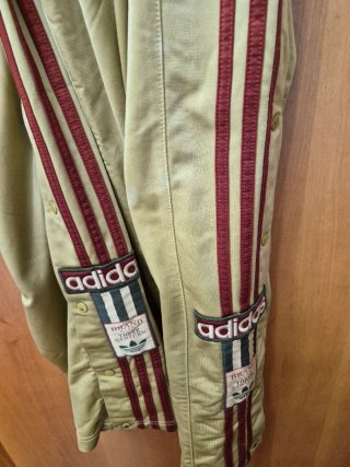 Pantaloni Tuta Adidas Vintage Oro