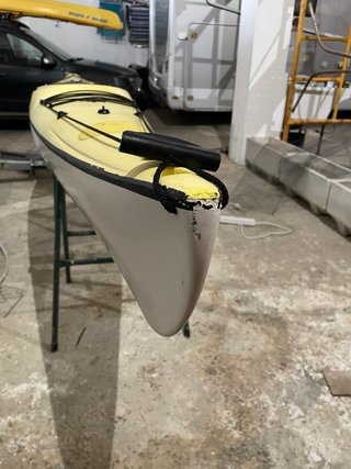 Piragua/Kayak de fibra travesia