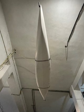 Piragua/Kayak de fibra travesia