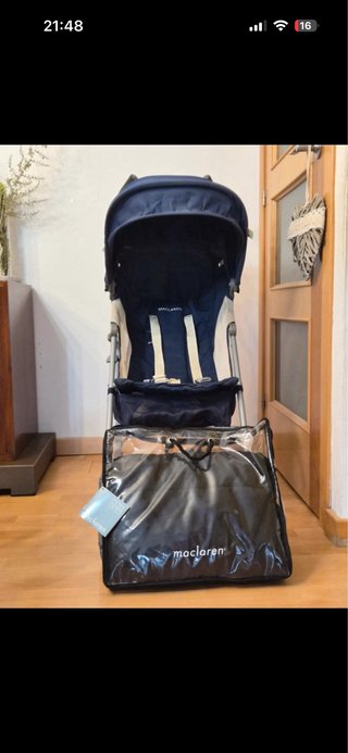Carrito Maclaren con accesorios