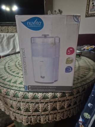 Esterilizador de vapor Nuvita Stericompact