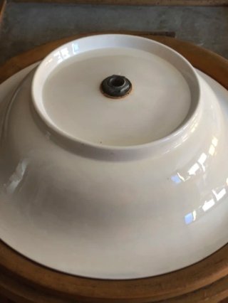 LAVABO ANTIGUO PORCELANA PA MUEBLE MADERA VINTAGE