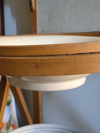 LAVABO ANTIGUO PORCELANA PA MUEBLE MADERA VINTAGE