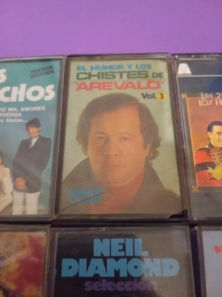 Lote 6 Cintas Cassette Música Variada