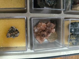 Colección de minerales
