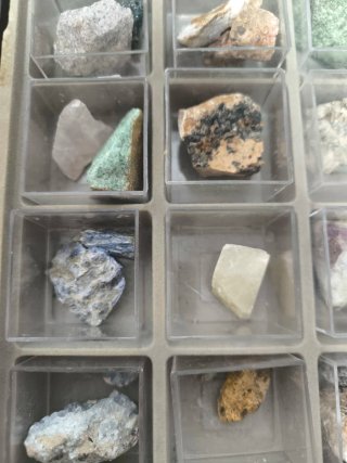 Colección de minerales