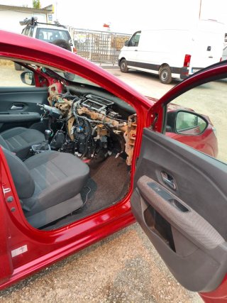 Dacia Sandero 2021 inundado