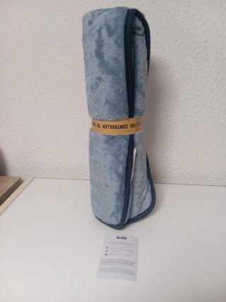 Almohadilla eléctrica Kdti azul/gris