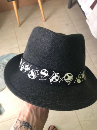 Sombrero Disney Jack Skeleton Negro