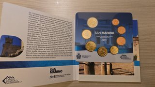 San Marino 2014 Monete Divisionali BU
