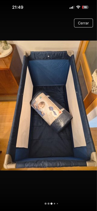 Cuna de viaje Chicco con colchón