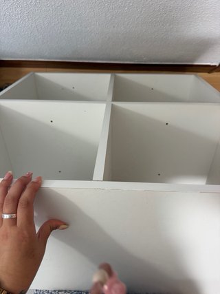 Estantería modular blanca Ikea