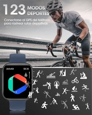 Smartwatch con Llamadas Multicolor