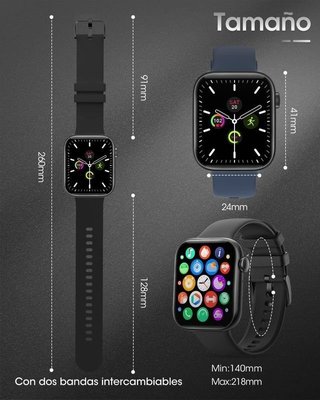 Smartwatch con Llamadas Multicolor