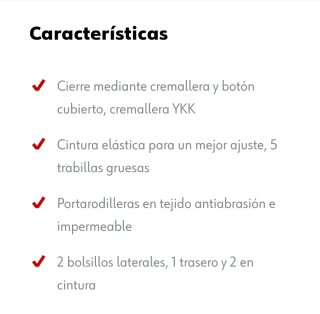 Pantalón de trabajo Wurth Talla S