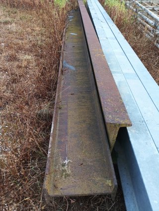 Vigas de hierro galvanizado