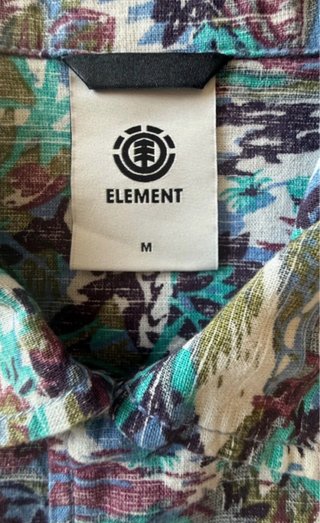 Camisa Element Estampada Talla M