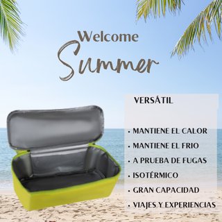 Bolso de playa nevera verano