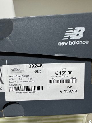 New Balance Fresh Foam Trainers Gris/Blanco