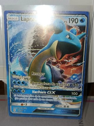Carta Pokémon Lapras GX 35/149