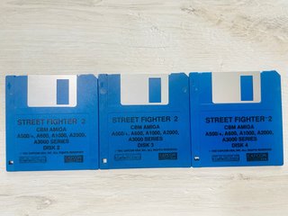 Street Fighter 2 Amiga - Dischi 2, 3, 4