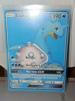 Carta Pokémon Lapras GX 139/149