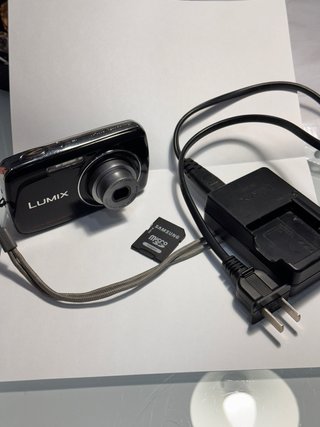 Cámara Panasonic Lumix Negra