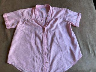 Camisa Milano Algodón Lino Manga Corta