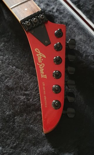 Mástil Guitarra Vintage Aria Pro II XR