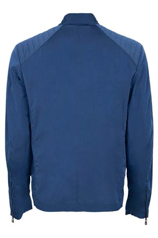 Chaqueta Belstaff Racer Ligera Azul Nueva