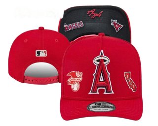 Gorra New Era Roja Angels MLB