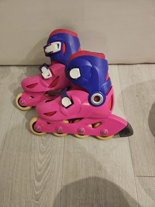 Patines Oxelo Play 3 T.28-30 + Protecciones+bolsa