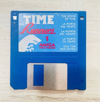 Amiga Time Runners 1 - Floppy Disk