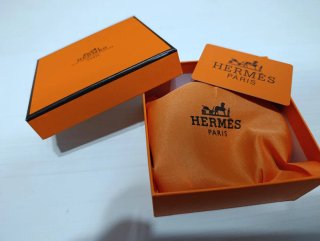 Cinturón Hermes Marrón Hebilla Dorada