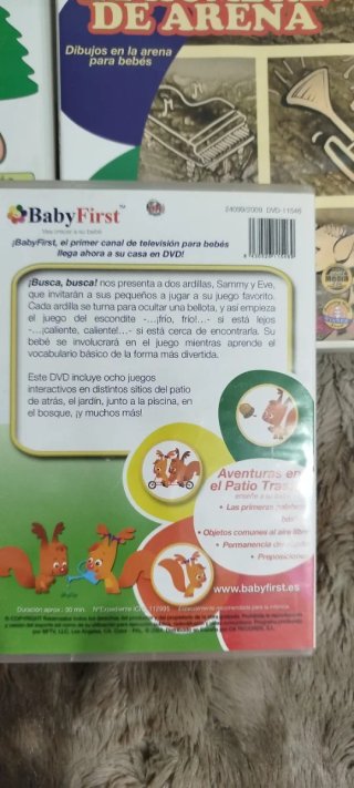 Colección DVD Baby Einstein y más DVD  para bebés