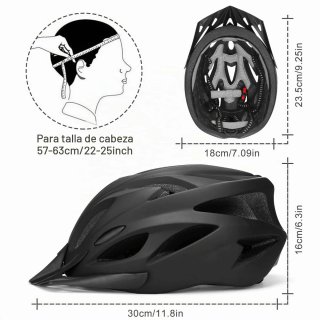 Casco Bicicleta Adulto unisex 58-62cm nuevo