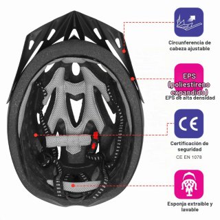 Casco Bicicleta Adulto unisex 58-62cm nuevo