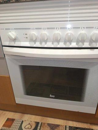 Horno Eléctrico + Encimera Gas Blanca