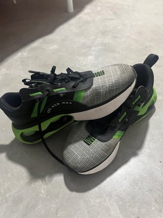 Zapatillas Nike Air Max Hombre Negras y Verdes