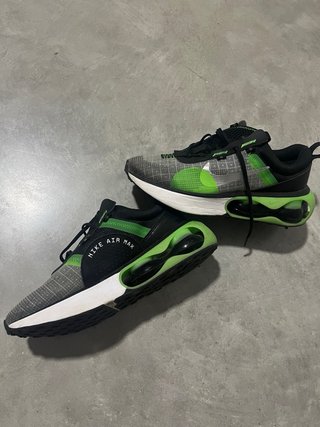 Zapatillas Nike Air Max Hombre Negras y Verdes