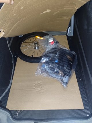 Remolque VEVOR para bicicleta 2 en 1