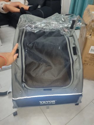 Remolque VEVOR para bicicleta 2 en 1