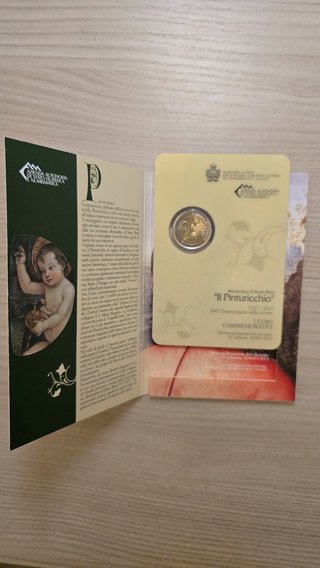 2€ San Marino 2013 Pinturicchio - Cartera BU