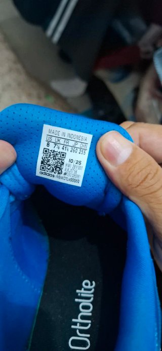 Zapatillas Adidas Hombre Azul y Verde